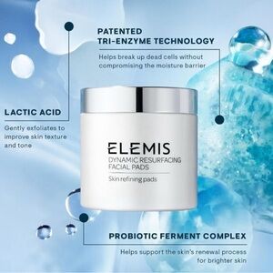 ELEMIS Dynamic Resurfacing Facial Pads Full Size 60 Pads NWT
